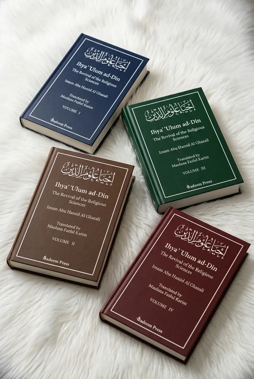 Ihya' 'Ulum al-Din – The Revival of the Religious Sciences (Vol. 1–4) By Imam Abu Hamid al-Ghazali