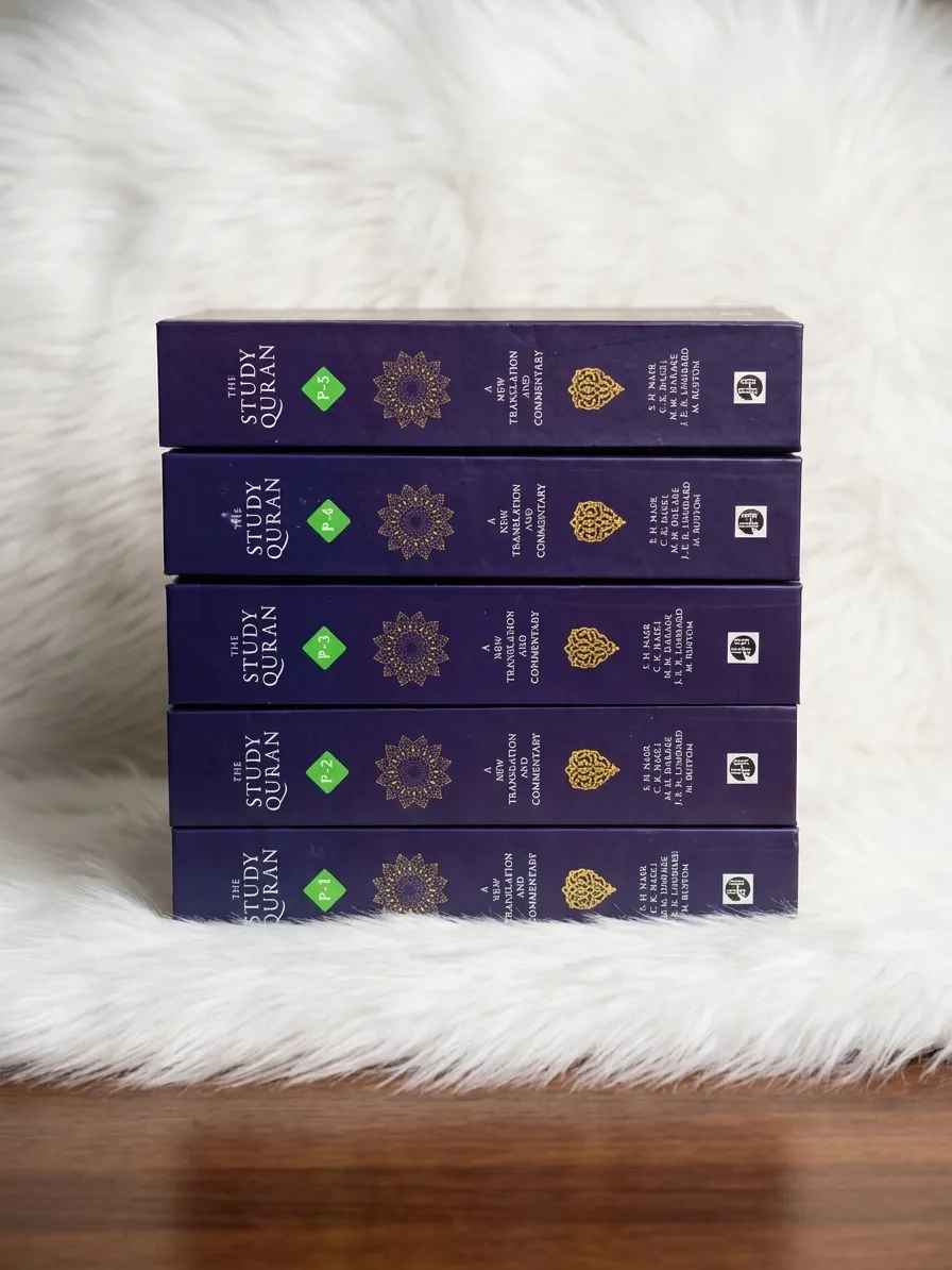 The Study Quran: A New Translation and Commentary (5 Books Set)