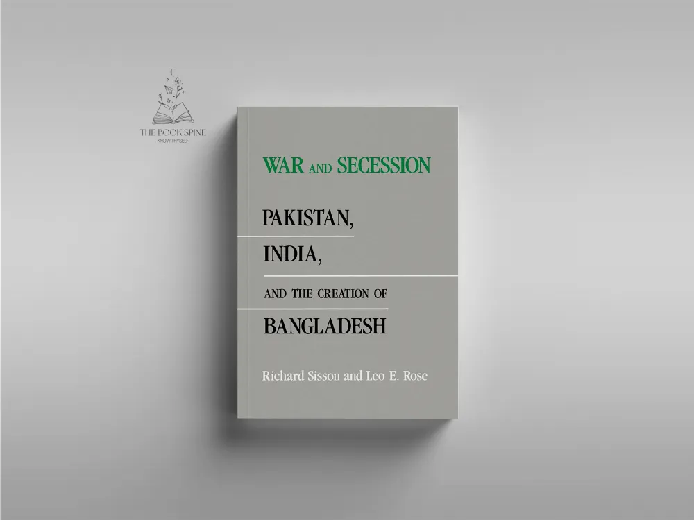 War and Secession: Pakistan, India, and the Creation of Bangladesh by John Richard Sisson and Leo E Rose